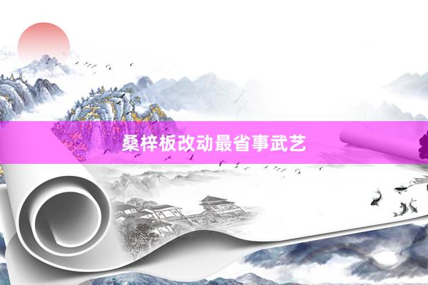 桑梓板改动最省事武艺